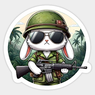 Tactical Rabbit Sticker